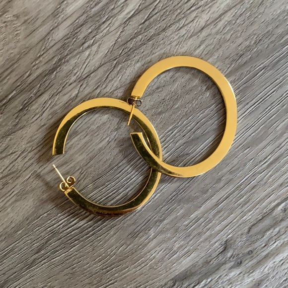 November Six hoop earrings - Picture 1 of 1